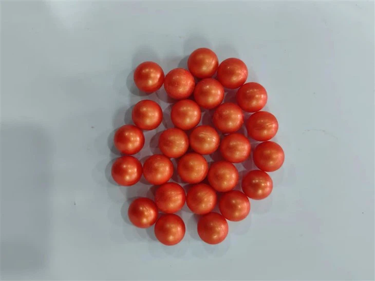 New Product Shooting Training 0.43mm Iron Solid Rubber Ball For Training And Competition